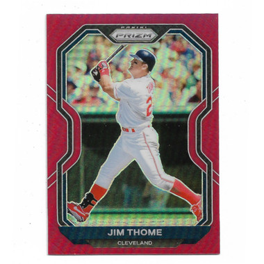 Jim Thome 2021 Panini Prizm Red # 96
