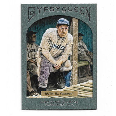 Babe Ruth 2011 Topps Gypsy Queen Green # 65