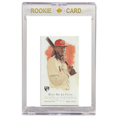 Elly De La Cruz Cincinnati Reds 2024 Topps Allen & Ginter Mini Rookie Design # RD1 Rookie Card