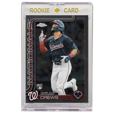 Dylan Crews Washington Nationals 2025 Topps Chrome # 146 Rookie Card