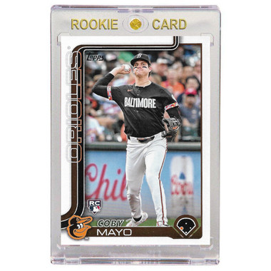 Coby Mayo Baltimore Orioles 2025 Topps # 20 Rookie Card
