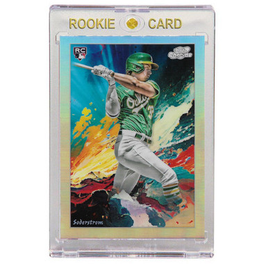 Tyler Soderstrom Oakland Athletics 2024 Topps Cosmic Chrome Stars in the Night # 10 Rookie Card