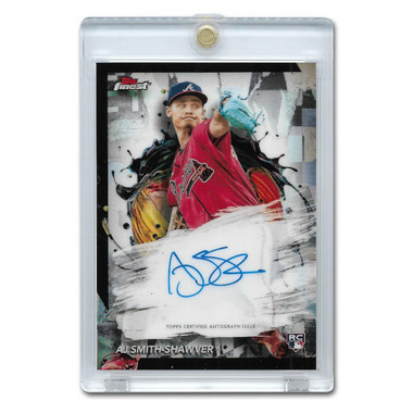 AJ Smith-Shawver 2024 Topps Finest Autographs # FA-AS Rookie Card