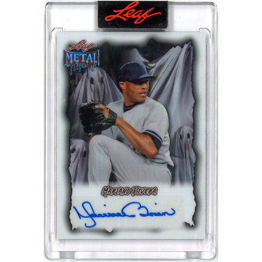 Mariano Rivera Autographed Card 2025 Leaf Metal Halloween Ghosts # BA-MR1 Ltd Ed of 5