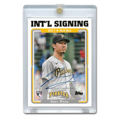 Hoy Park Autographed Card 2022 Topps Archives 2005 Draft Picks # 05DP-HP Rookie Card