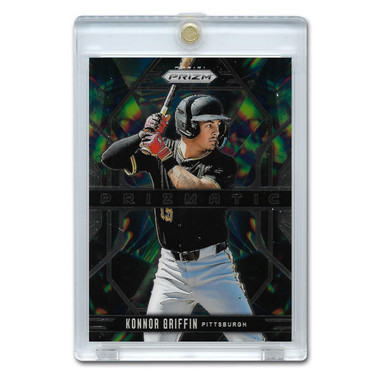 Konnor Griffin 2025 Panini Prizm Prizmatic # 21 Pre-Rookie Card