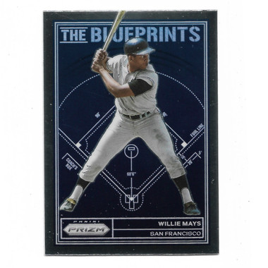 Willie Mays 2023 Panini Prizm The Blueprints # 5