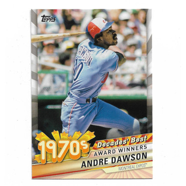 Andre Dawson 2020 Topps Decade's Best # 33