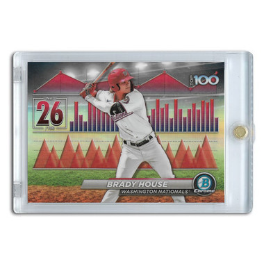 Brady House 2024 Bowman Chrome Top 100 # 26 Pre-Rookie Card