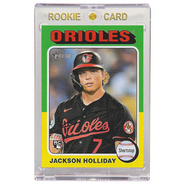 Jackson Holliday Baltimore Orioles 2024 Topps Heritage # 692 Rookie Card