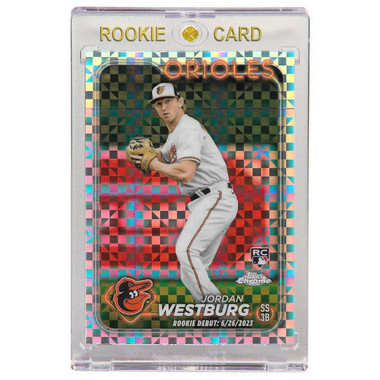 Jordan Westburg Baltimore Orioles 2024 Topps Chrome Update X-Refractor # USC-117 Rookie Card