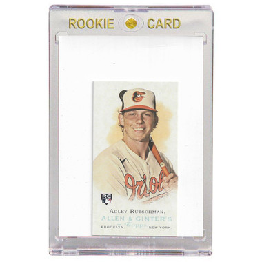 Adley Rutschman Baltimore Orioles 2023 Topps Allen & Ginter Mini Rookie Design # 1 Rookie Card
