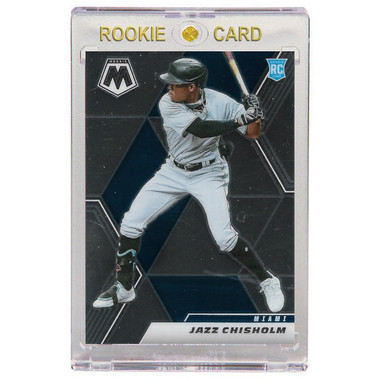 Jazz Chisholm Miami Marlins 2021 Panini Mosaic # 243 Rookie Card