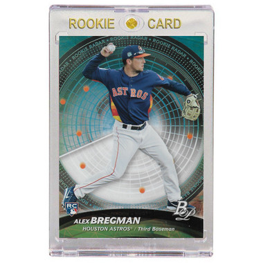 Alex Bregman Houston Astros 2017 Bowman Platinum Rookie Radar # AB Rookie Card