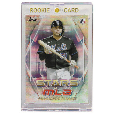 Francisco Alvarez New York Mets 2023 Topps Stars of MLB # 50 Rookie Card