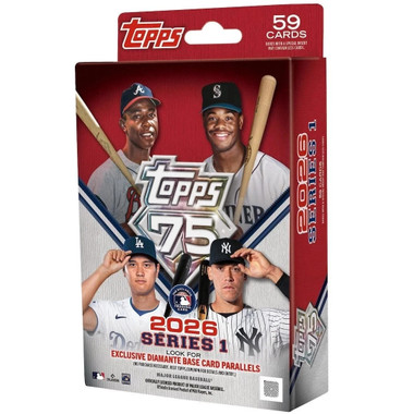 2026 Topps Series 1 Baseball 59 Card Hanger Box