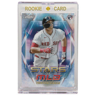 Triston Casas Boston Red Sox 2023 Topps Chrome Stars of MLB # 39 Rookie Card