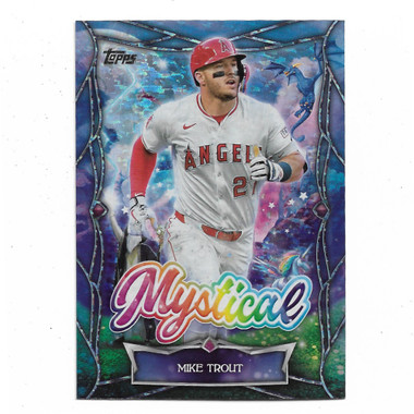 Mike Trout 2025 Topps Update Mystical # 19