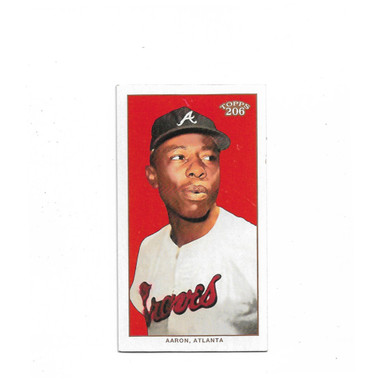 Hank Aaron 2002 Topps T-206 Mini # 287