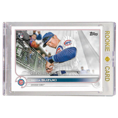 Seiya Suzuki Chicago Cubs 2022 Topps Update # US-259 Rookie Card