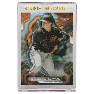 Adley Rutschman Baltimore Orioles 2023 Bowman's Best Refractor # 57 Rookie Card