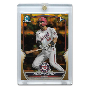 Marcelo Mayer 2023 Bowman Draft Chrome Gold Refractor # BDC-40 Pre-Rookie Card Ltd Ed of 50