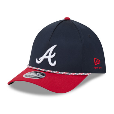 Men's New Era Atlanta Braves 39THIRTY Flex Fit Rope Cap