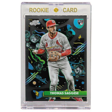 Thomas Saggese St. Louis Cardinals 2025 Topps Cosmic Chrome # 44 Rookie Card