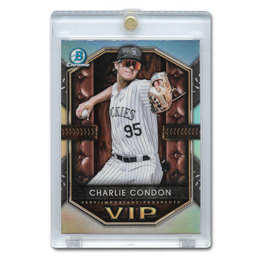 Charlie Condon 2025 Bowman Chrome VIP # 9 Pre-Rookie Card
