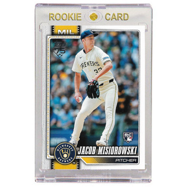 Jacob Misiorowski Milwaukee Brewers 2026 Topps # 10 Rookie Card