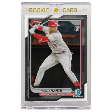 Noelvi Marte Cincinnati Reds 2024 Bowman Chrome # 4 Rookie Card