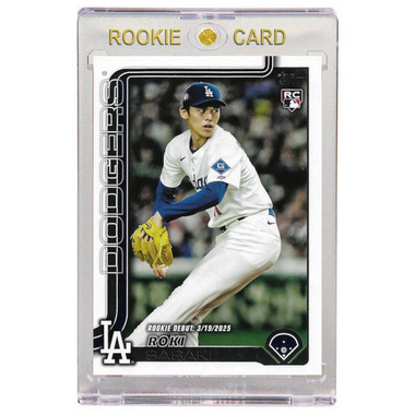 Roki Sasaki Los Angeles Dodgers 2025 Topps Update # US-199 Rookie Card
