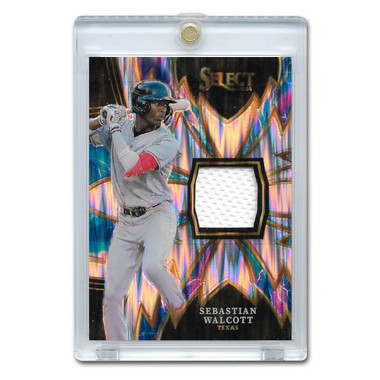Sebastian Walcott 2024 Panini Select Sparks Materials # SPK-SW
