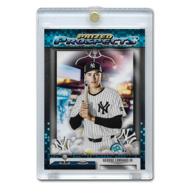 George Lombard Jr. 2025 Bowman Chrome Prized Prospects # 3 Pre-Rookie Card