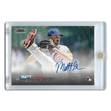 Matt Swarmer Chicago Cubs 2023 Stadium Club # SCBA-MS Rookie Card