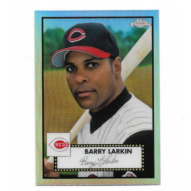 Barry Larkin 2024 Topps Chrome Platinum Anniversary Refractor # 650