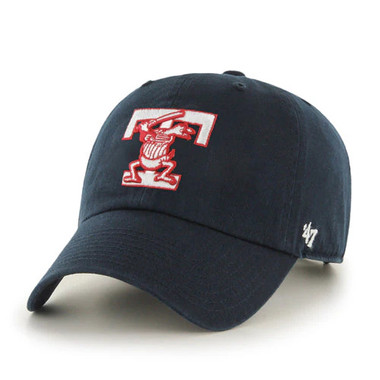 Men's '47 Brand Jacksonville Jumbo Shrimp Milb Team Logo Clean Up
