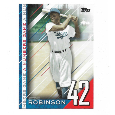 Jackie Robinson 2020 Topps Numbers Game # 7
