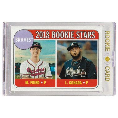 Max Fried Atlanta Braves 2018 Topps Heritage # 81 Rookie Card