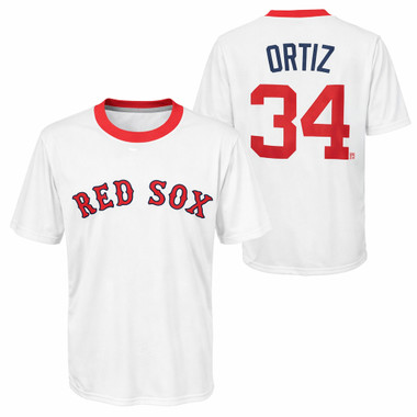 Youth Nike David Ortiz Boston Red Sox Navy Name & Number T-Shirt