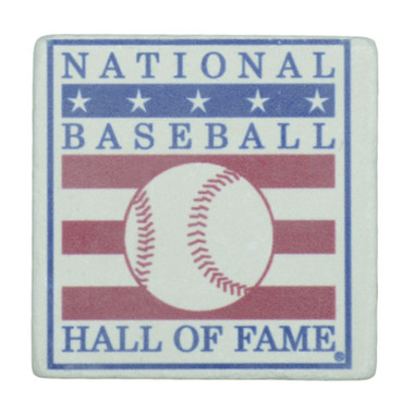 Baseball Hall of Fame Alternate Logo Round Magnet