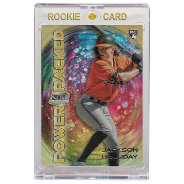 Jackson Holliday Baltimore Orioles 2024 Stadium Club Power Packed # 27 Rookie Card