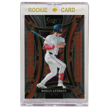 Roman Anthony Boston Red Sox 2025 Panini Select Turbo Charged # 13 Rookie Card