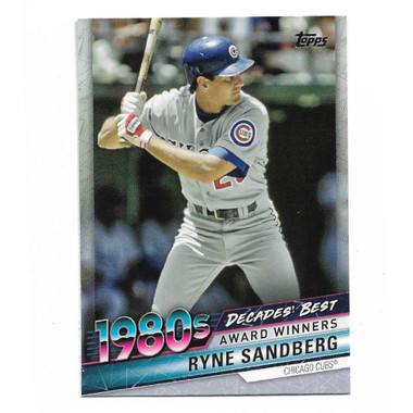 Ryne Sandberg 2020 Topps Decade's Best# 32