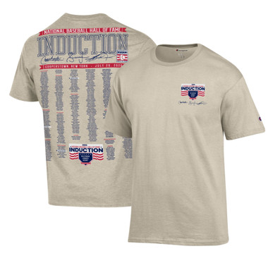 Men’s Champion 2026 Baseball Hall of Fame Induction All Hall of Famers Off-White T-Shirt