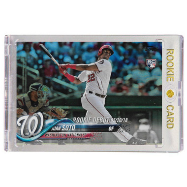 Juan Soto Washington Nationals 2018 Topps Update Rainbow Foil # US104 Rookie Card