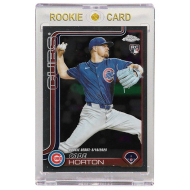 Cade Horton Chicago Cubs 2025 Topps Chrome Update # USC-102 Rookie Card