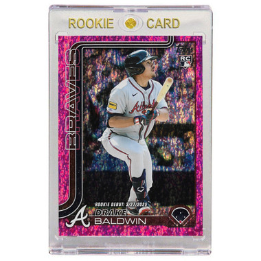 Drake Baldwin Atlanta Braves 2025 Topps Update Pink Mini Diamond # US-113 Rookie Card