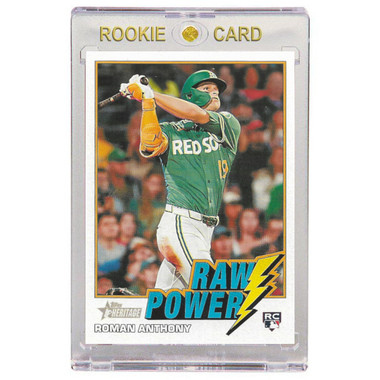 Roman Anthony Boston Red Sox 2026 Topps Heritage Raw Power # RP-RA Rookie Card