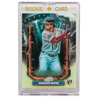 Marcello Mayer Boston Red Sox 2025 Topps Cosmic Chrome Extraterrestrial Talent # 35 Rookie Card